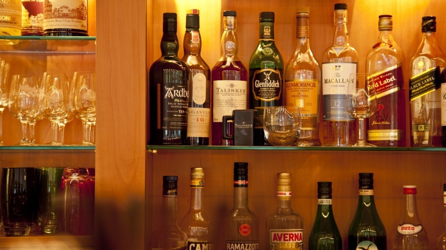 Bar Boulevard relexa hotel Berlin - Bar Boulevard Spirituosen Auswahl